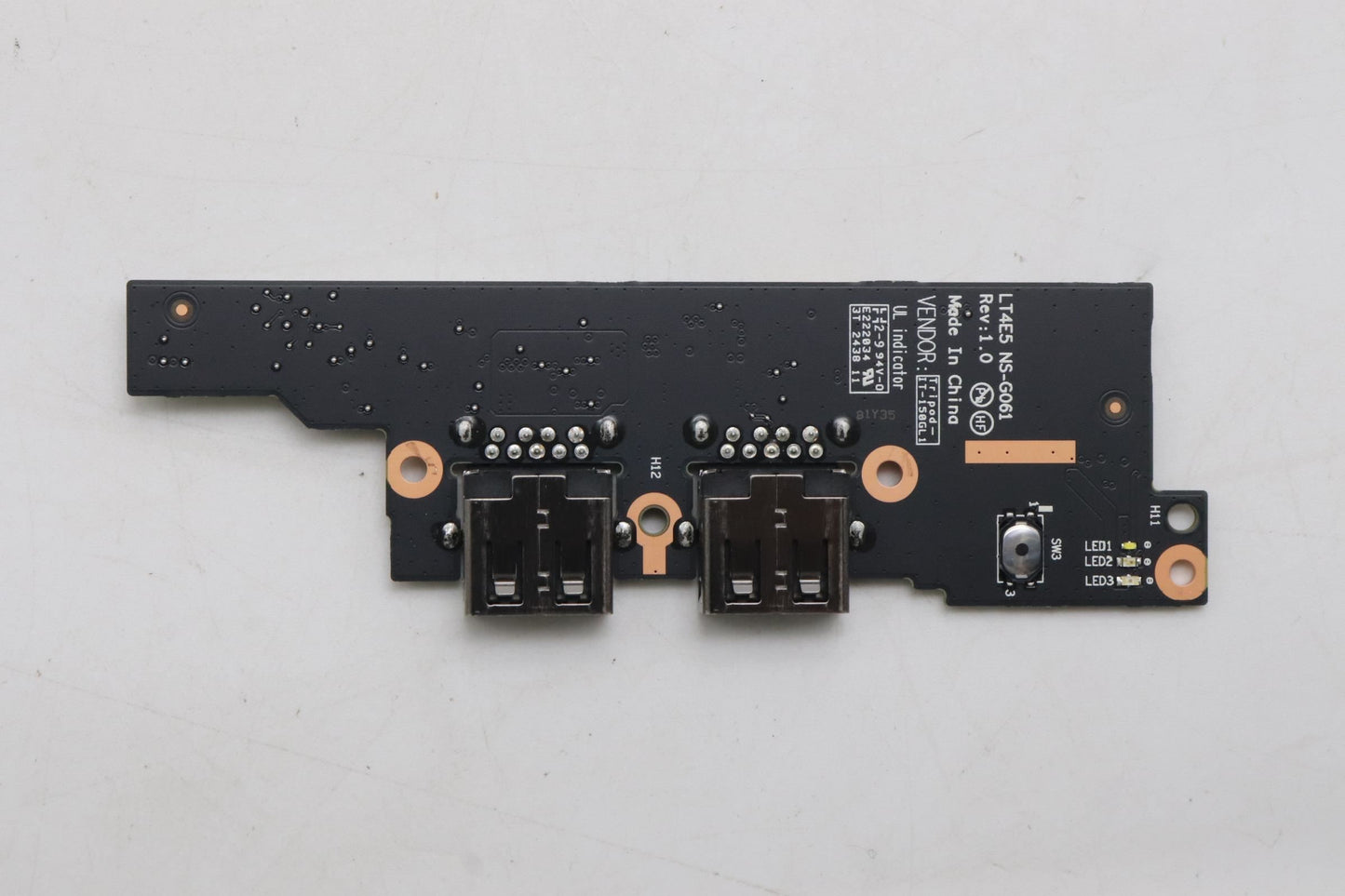 Lenovo CARDPOP PCBA SMALL/B NSG061 LT4E5 IO Board 5C51P67047