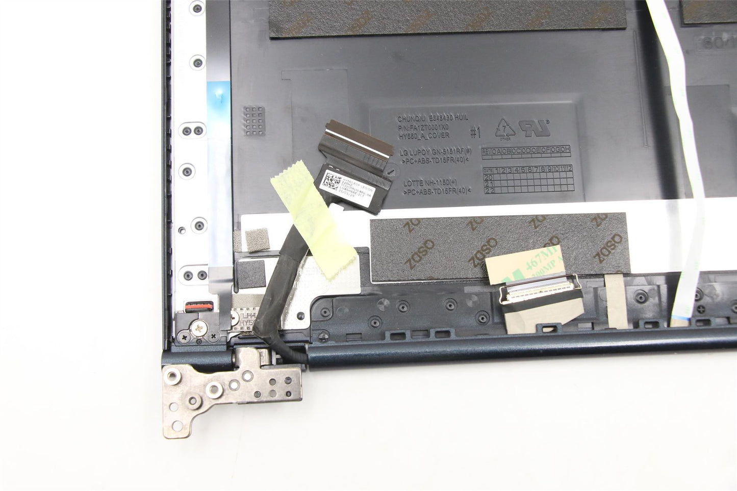 Lenovo Legion 5-15ITH6H 5-15ACH6H LCD Cover Rear Back Housing Blue 5CB1C17432