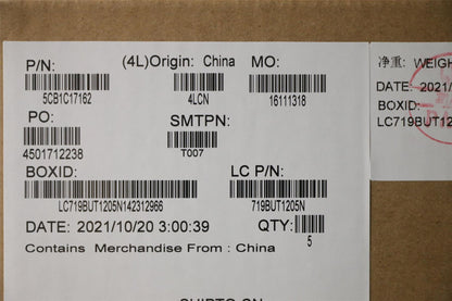 Lenovo Upper Case ASM_BEL L81X8 NFPABDIS 5CB1C17162