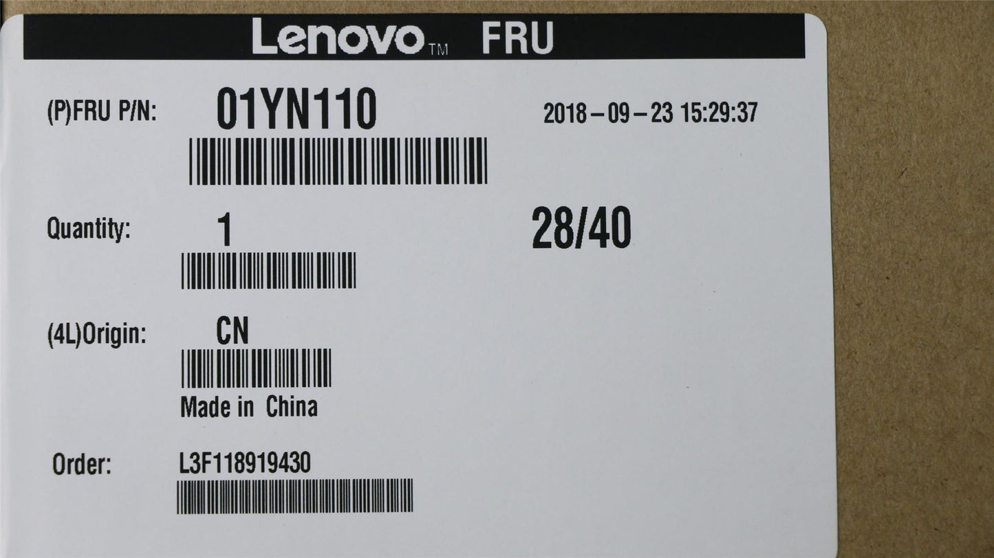 Lenovo ThinkPad T480s Lcd Screen Display 14" FHD IPS 01YN110