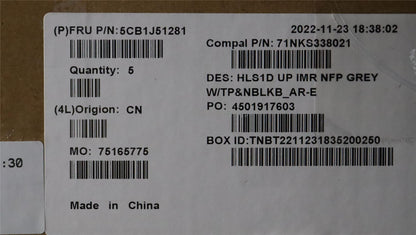 Lenovo IdeaPad 1 15AMN7 Palmrest Cover Touchpad Keyboard Arabic 5CB1J51281
