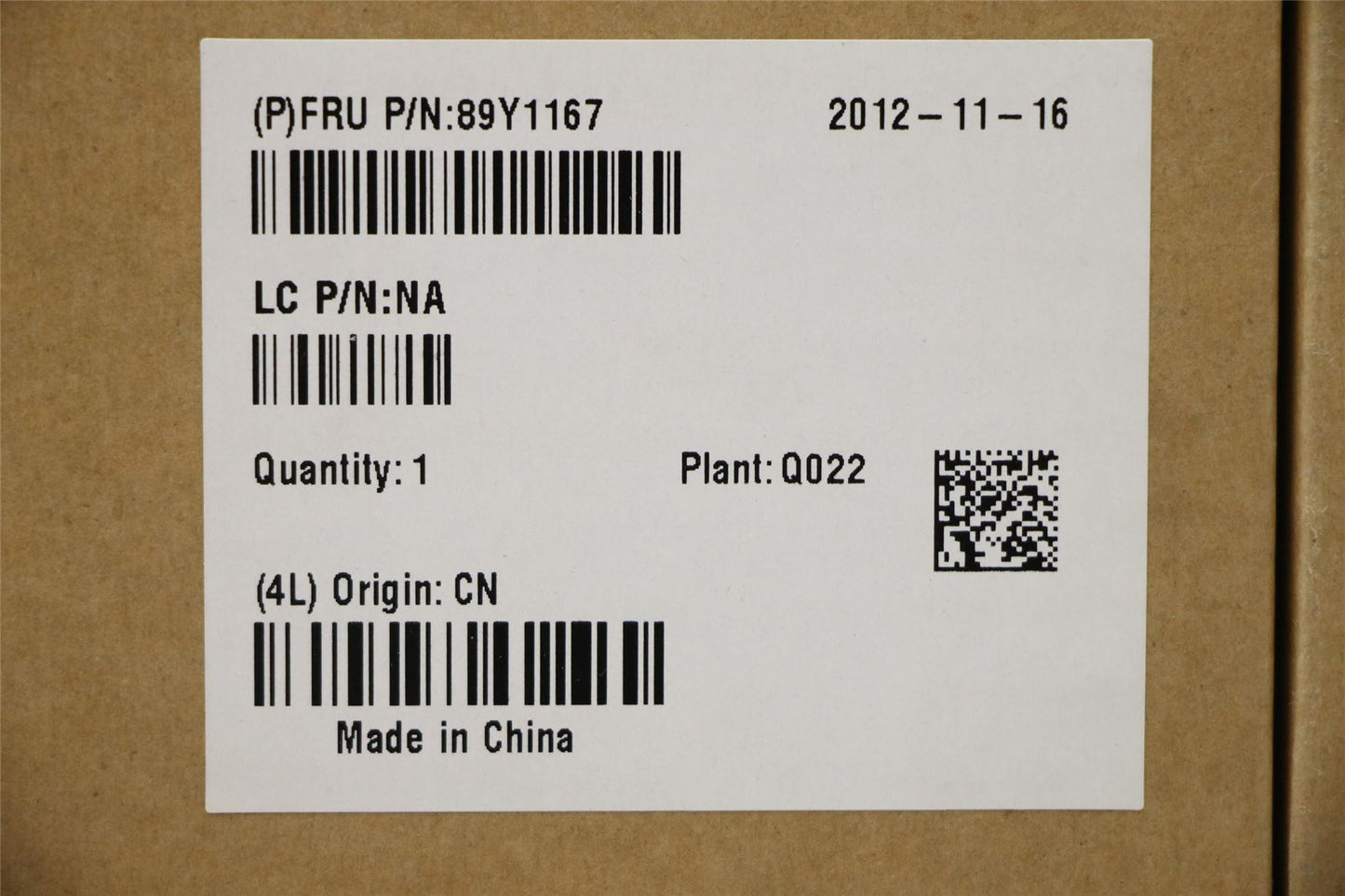 Lenovo MECH ASM FRU Antenna ki 89Y1167
