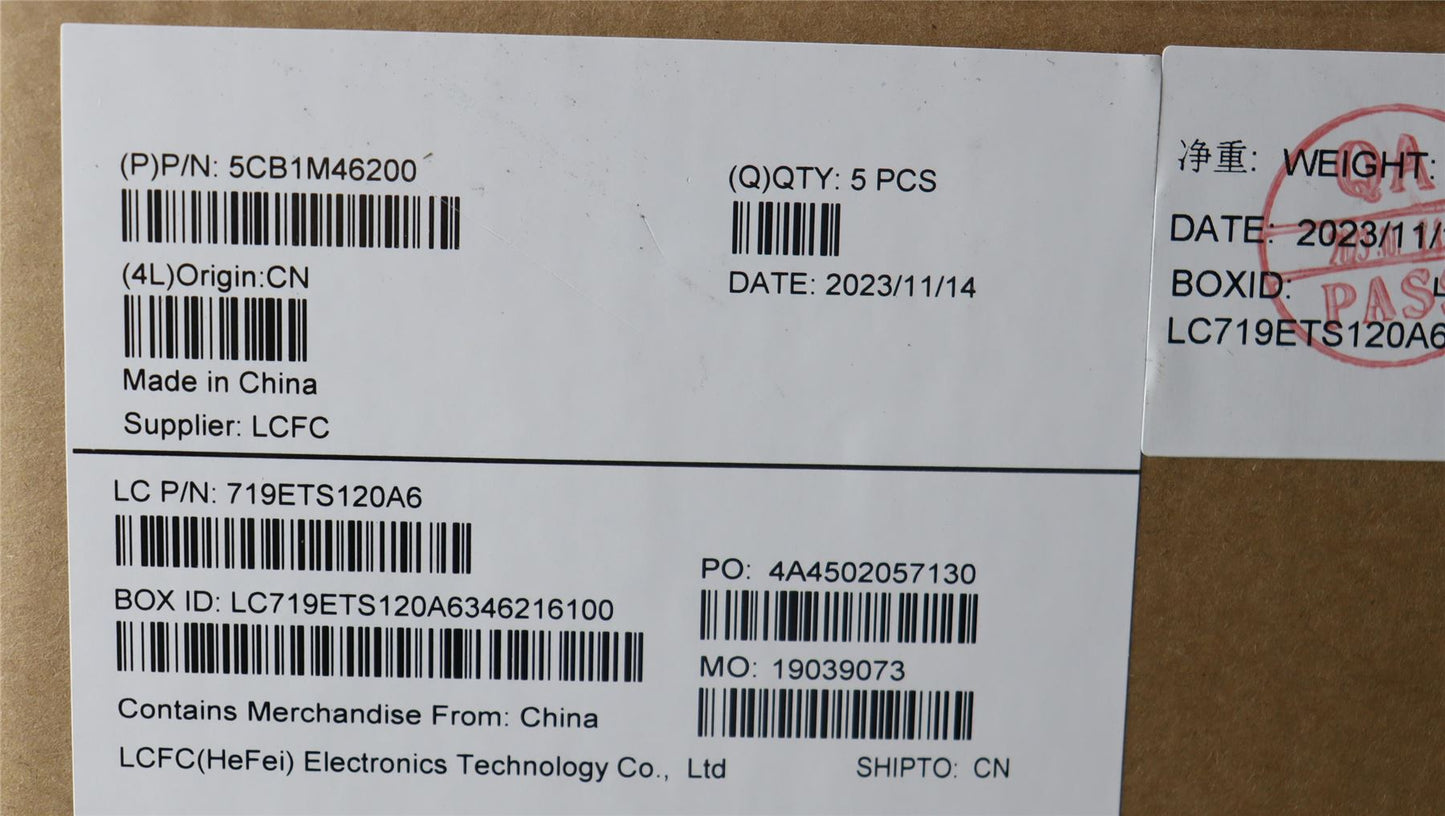Lenovo COVER Upper Case ASM_UKE L 83EQFP AG 5CB1M46200