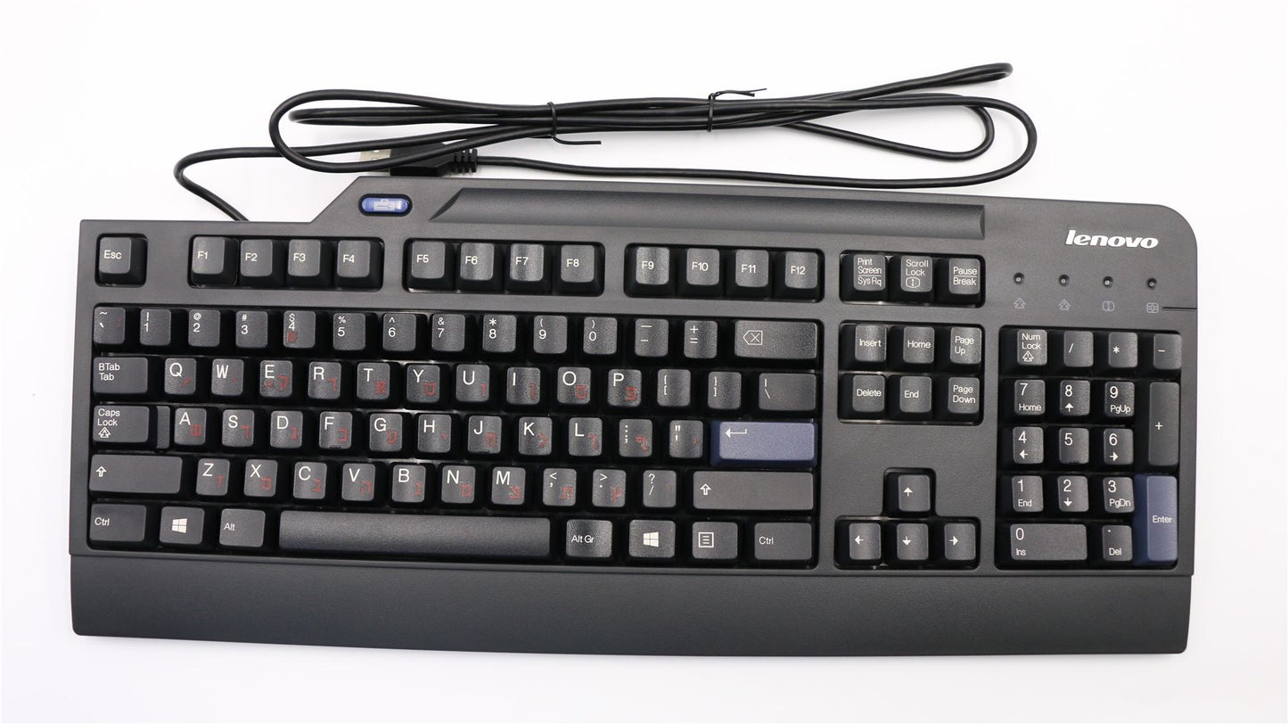 Lenovo USB Smartcard keyboard 03X7296