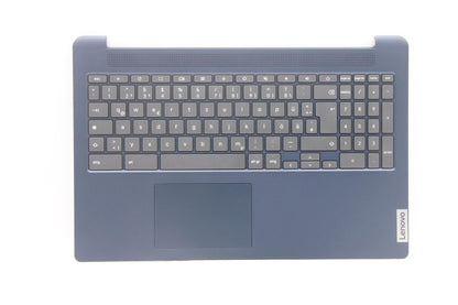Lenovo IdeaPad 3 15IJL6 Palmrest Cover Touchpad Keyboard German Blue 5CB1D69301