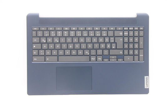 Lenovo IdeaPad 3 15IJL6 Palmrest Cover Touchpad Keyboard German Blue 5CB1D69301