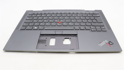 Lenovo Yoga X1 8th Keyboard Palmrest Top Cover Portuguese Grey 5M11H62465