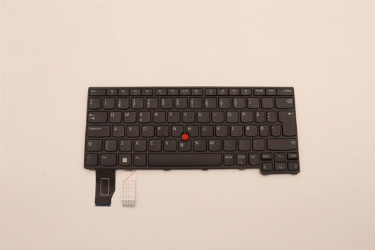 Lenovo ThinkPad X13 2 Keyboard Danish Black 5N21A21779