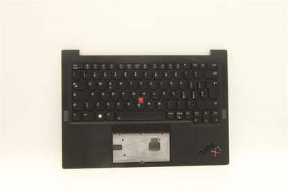 Lenovo Carbon X1 9th Keyboard Palmrest Top Cover German Black 5M11C53282