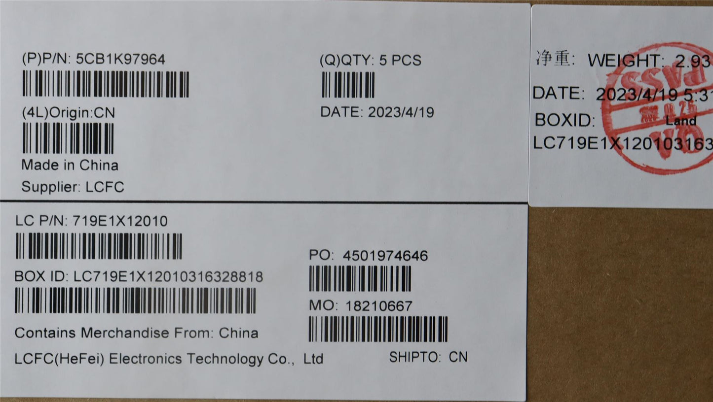 Lenovo Upper Case ASM_GER L82XL NFP AGNBL 5CB1K97964