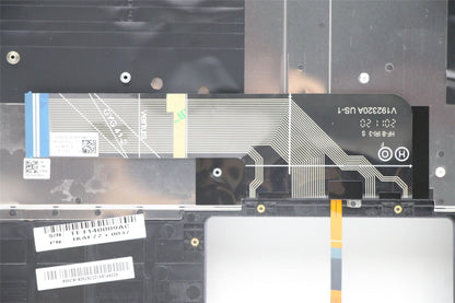 Lenovo Yoga 7-14ITL05 Palmrest Cover Touchpad Keyboard German Grey 5CB1B05292
