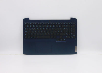 Lenovo Gaming 3-15IMH05 Keyboard Palmrest Top Cover Slovenian Blue 5CB0Y99519