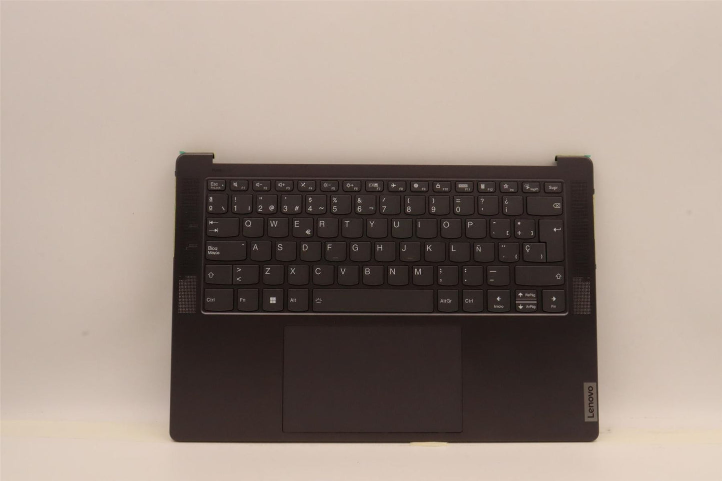 Lenovo Yoga 7 14ARH7 Palmrest Cover Touchpad Keyboard Spanish 5CB1J37016