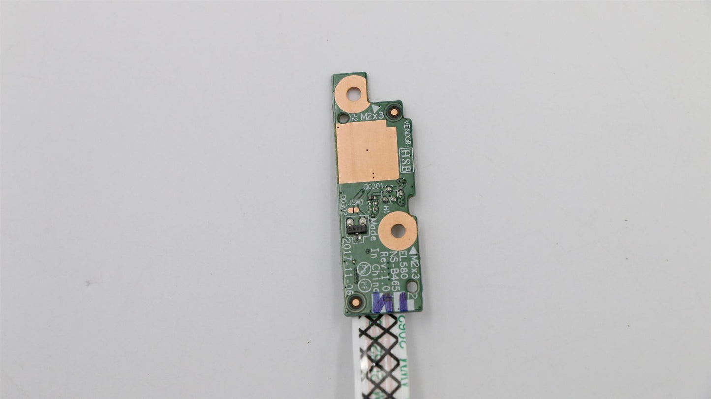 Lenovo ThinkPad L580 L590 Power Button Board Cable 01LW244