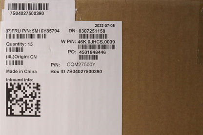 Lenovo Yoga X13 Gen 1 Palmrest Cover Keyboard Nordic Black 5M10Y85794