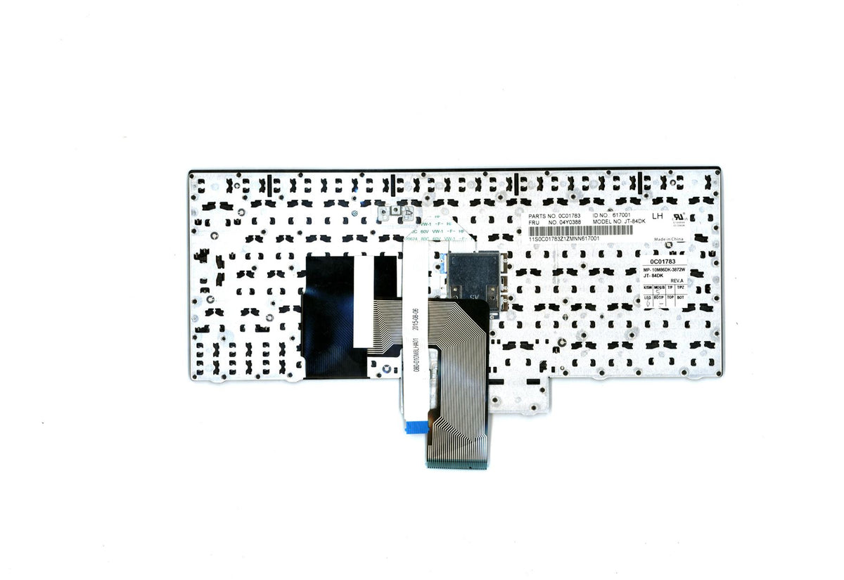 Genuine Lenovo ThinkPad X131e Keyboard Danish Black 04Y0351 04Y0388
