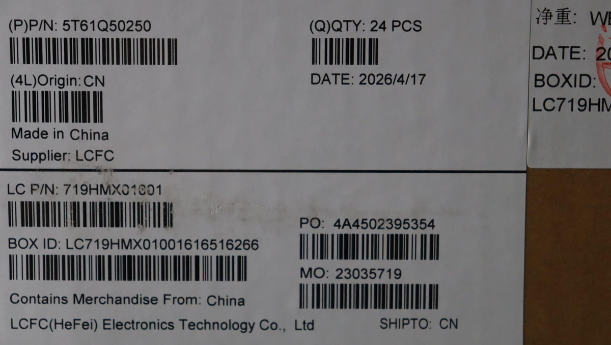 Lenovo CS26 3+2bCP, Glass like Mylar, EL PCB, Grey, Non-NFC, SOVP&MP, CHY NFC Chicony Board 5T61Q50247