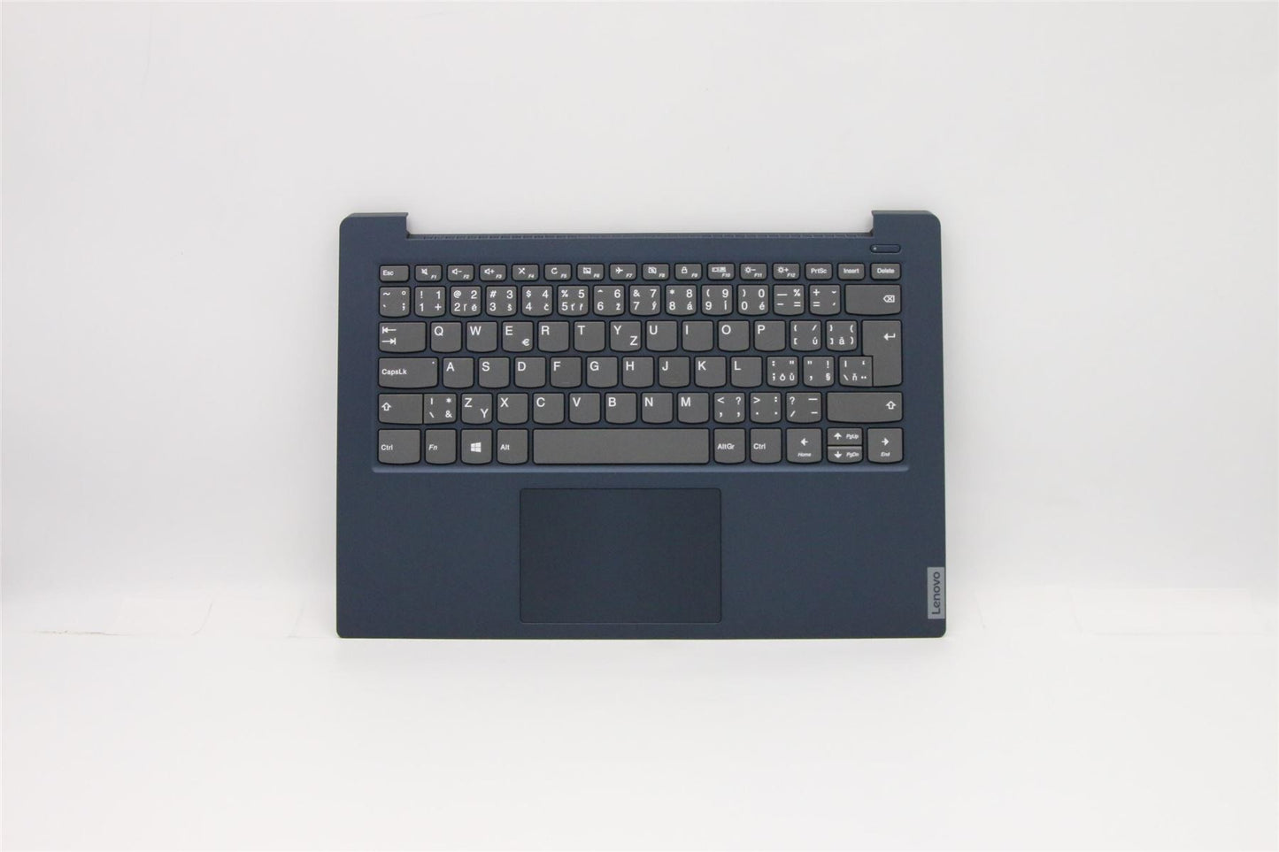 Lenovo IdeaPad S340-14API Keyboard Palmrest Top Cover Czech Blue 5CB0S18488