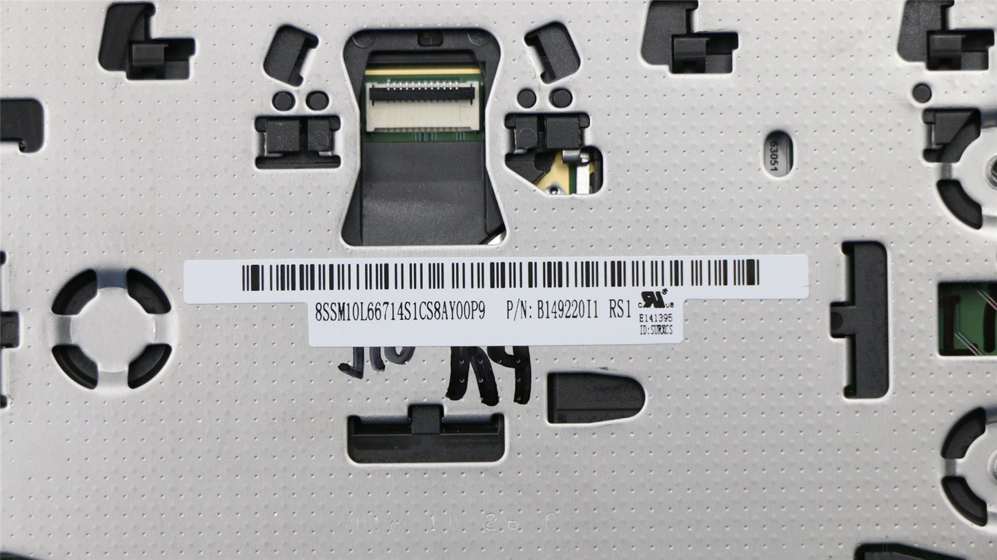 Lenovo MECH_ASM CS14W_3+2BCP,MYLAR,GBLACK,SUN 01AY056