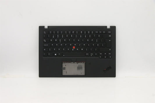 Lenovo Carbon X1 7th Keyboard Palmrest Top Cover Portuguese Black 5M10W85935