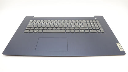 Lenovo IdeaPad 3 17IAU7 Palmrest Cover Touchpad Keyboard Abyss Blue 5CB1H80690