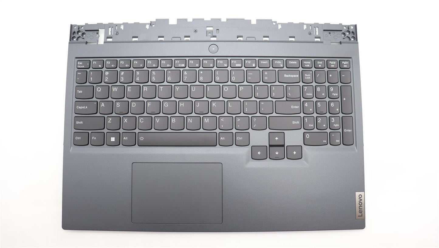 Lenovo 5 15ITH6 Palmrest Cover Touchpad Keyboard US White Backlit 5CB1D10664