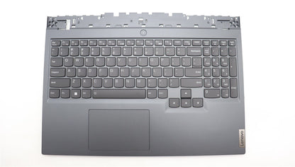 Lenovo 5 15ITH6 Palmrest Cover Touchpad Keyboard US White Backlit 5CB1D10664