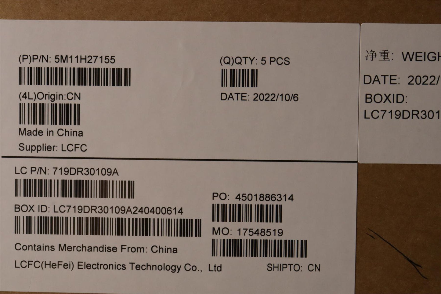 Lenovo MECH_ASM KBD Cc KOR(CHY) US BK 5M11H27155