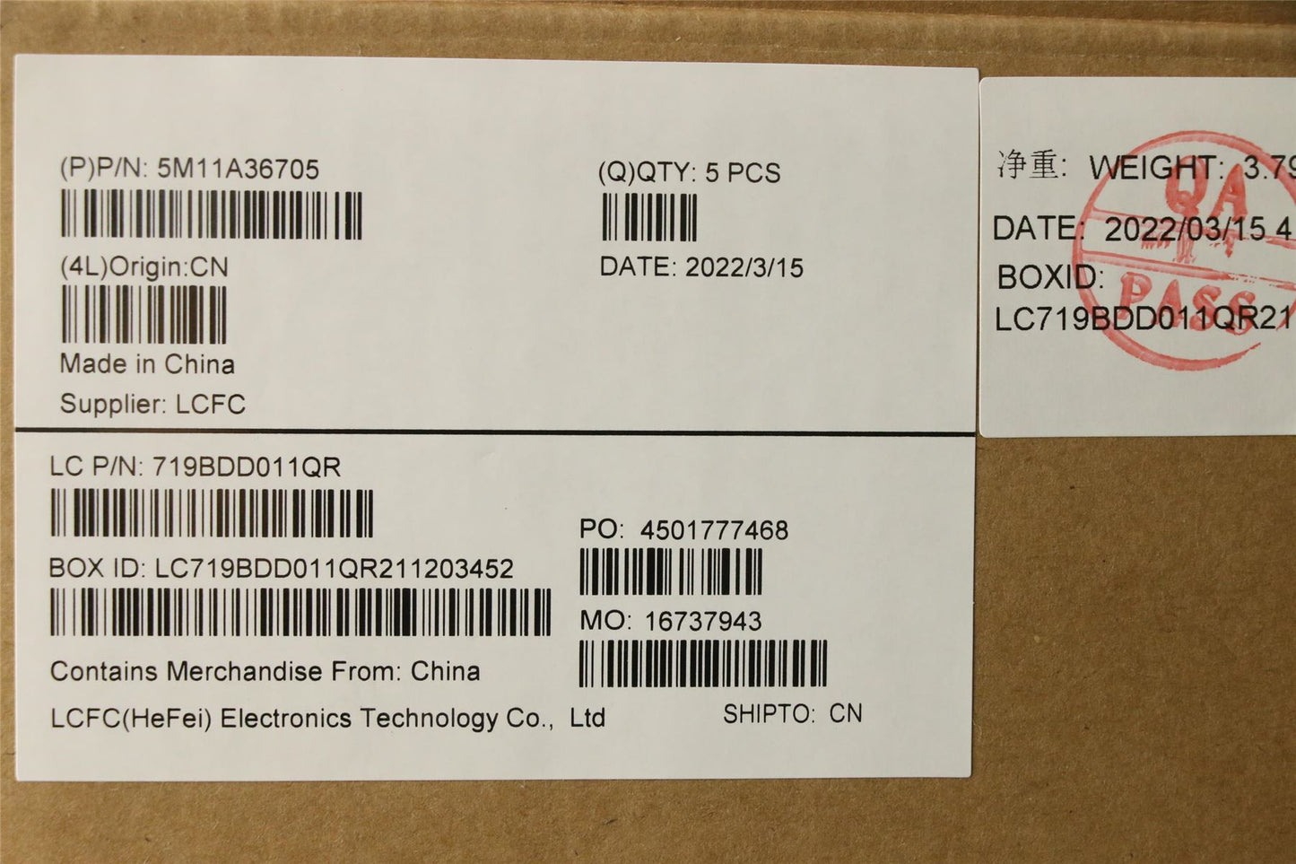 Lenovo MECH_ASM KB 058 FRA BKLT(P)UK SR 5M11A36705