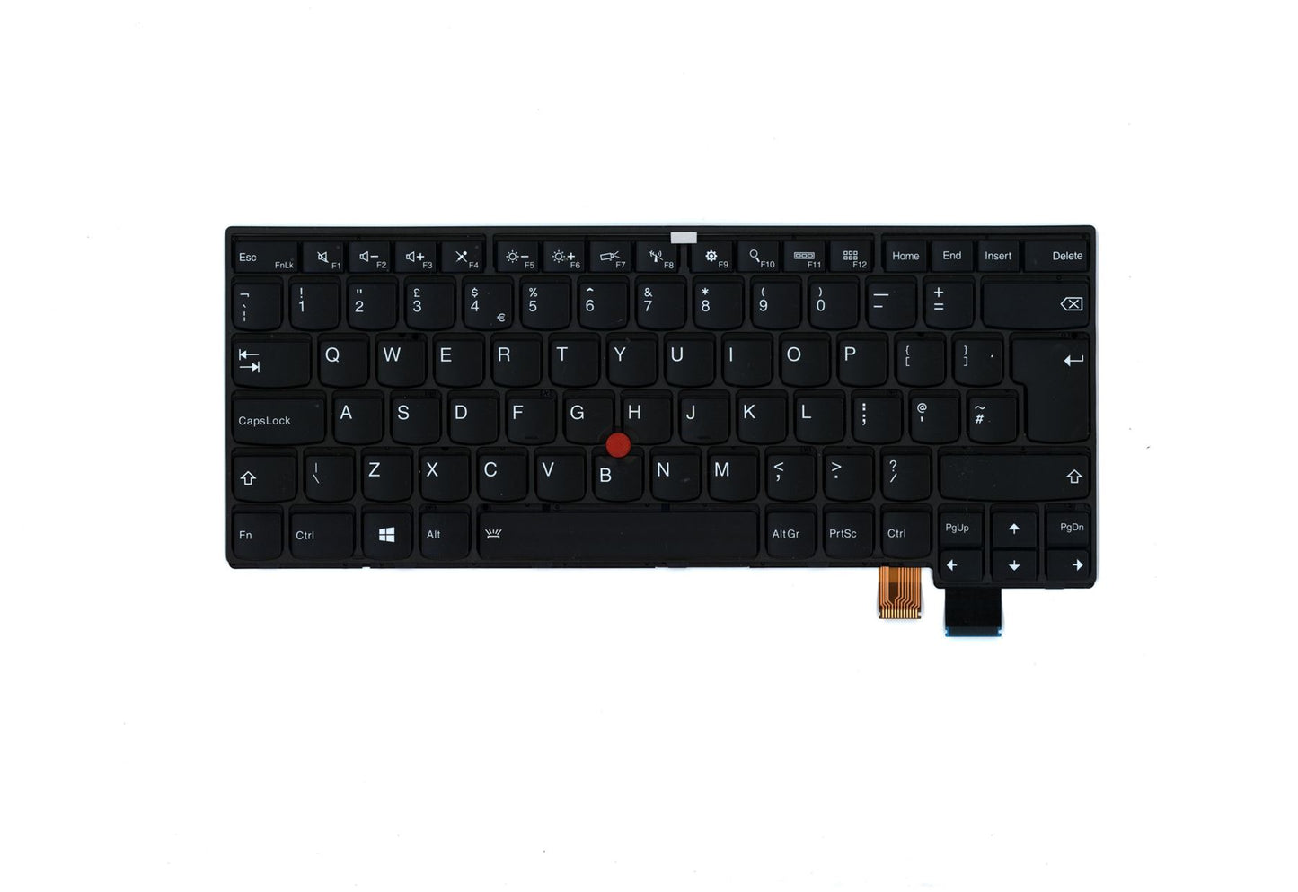 Lenovo ThinkPad T460s Keyboard UK Black Backlit 01YR117