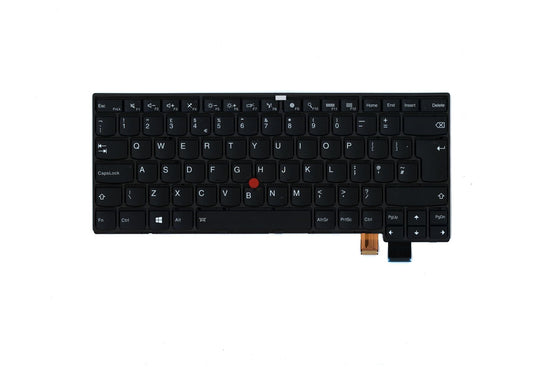 Lenovo ThinkPad T460s Tastatur UK Schwarz mit Hintergrundbeleuchtung 01YR117