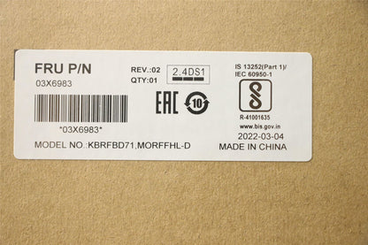 Lenovo Wireless KBD-Iceland 03X6983