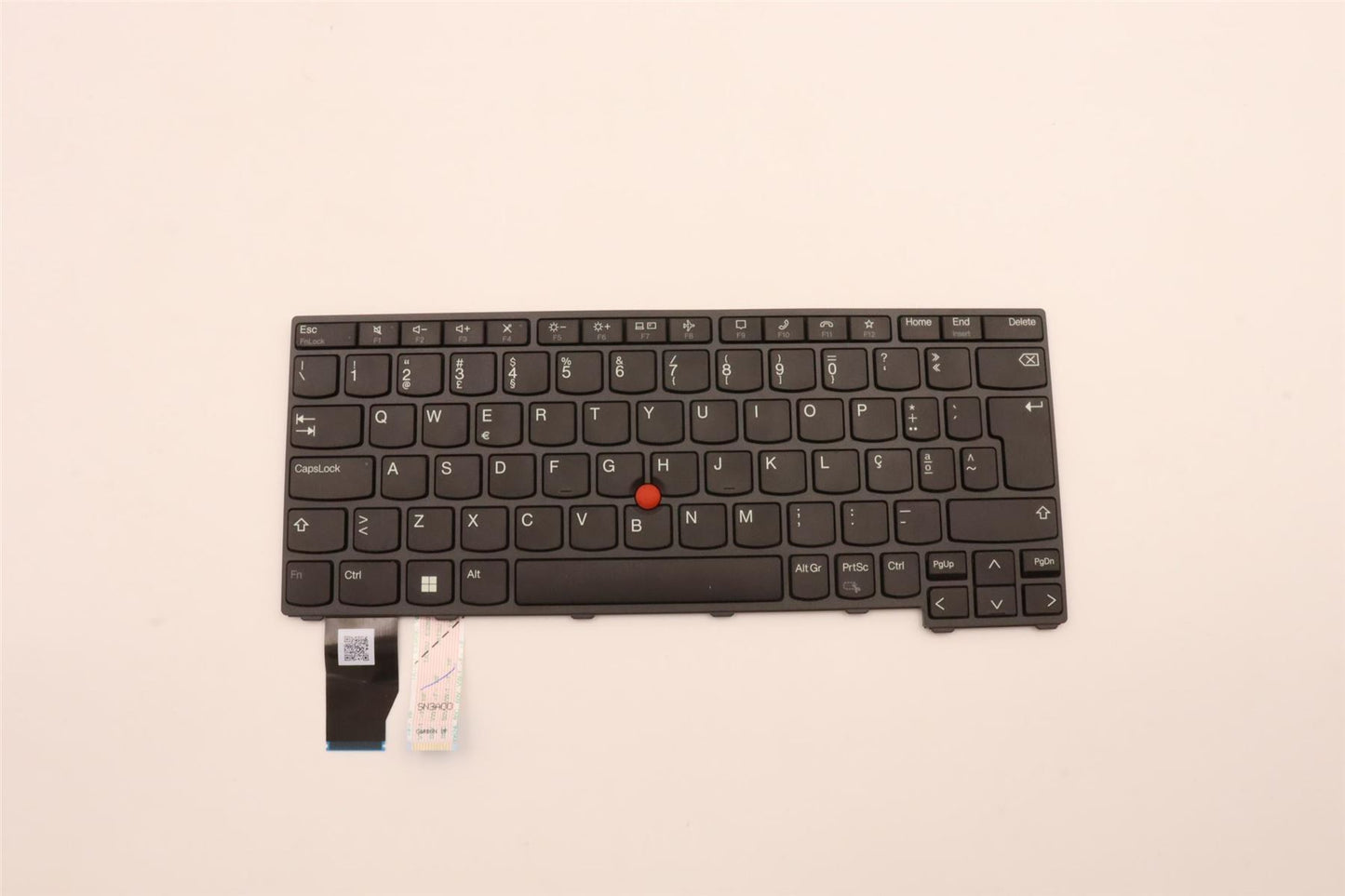 Lenovo ThinkPad X13 Gen 3 L13 Gen 4 Keyboard Portuguese Black 5N21H76984