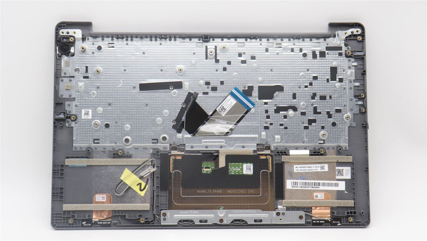 Lenovo IdeaPad 3 14AMN8 Palmrest Cover Touchpad Keyboard US Europe 5CB1L30234