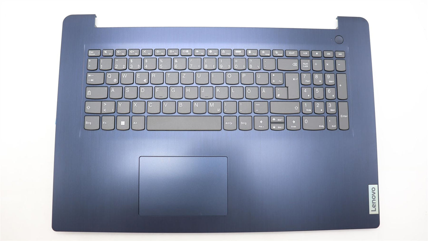 Lenovo IdeaPad 3 17IAU7 Palmrest Cover Touchpad Keyboard German 5CB1H80802