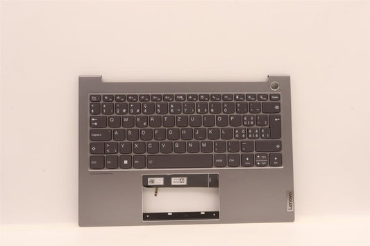 Lenovo ThinkBook 13s G4 ARB Palmrest Cover Touchpad Keyboard Swiss 5CB1J09666