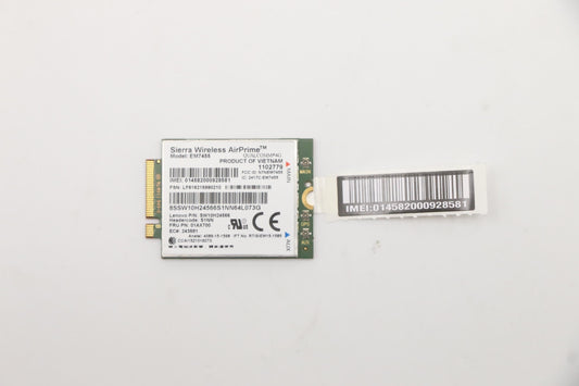 Lenovo Wireless,CMB,SIE,EM7455 Carl Board 01AX700