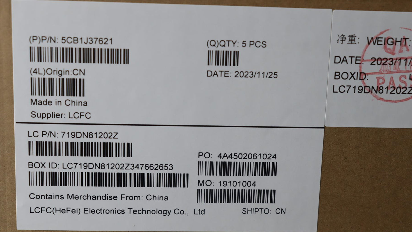 Lenovo IdeaPad 1 14IGL7 Palmrest Cover Touchpad Keyboard US Europe 5CB1J37621