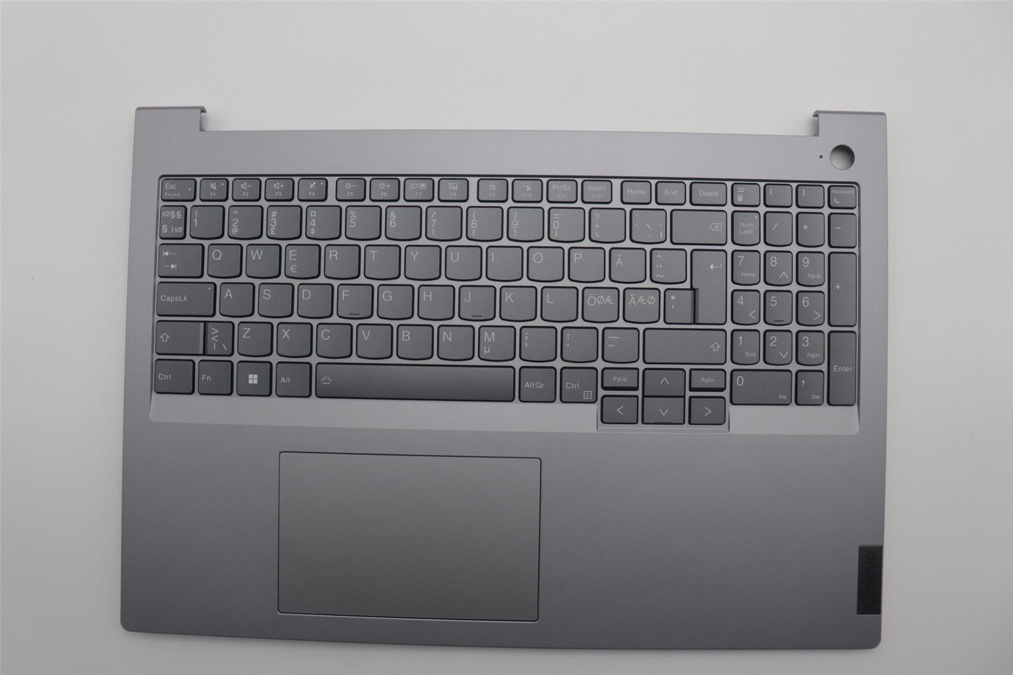 Lenovo ThinkBook 16 G6 IRL Palmrest Cover Touchpad Keyboard Nordic 5CB1P01378