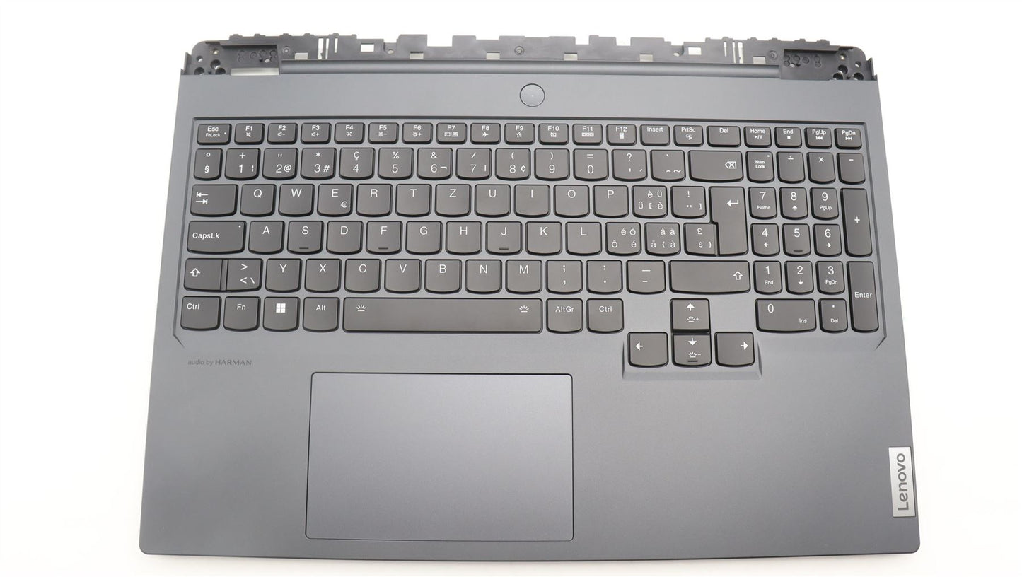 Lenovo Legion 7 16IRX8 Palmrest Cover Touchpad Keyboard Switzerland 5CB1L39268