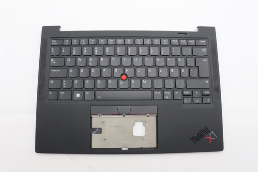 Lenovo ThinkPad X1 11th Gen Keyboard Palmrest Top Cover Danish Black 5M11H62604