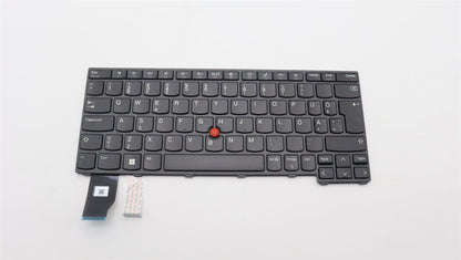 Lenovo ThinkPad X13 2 Keyboard Estonian Black 5N21A21951