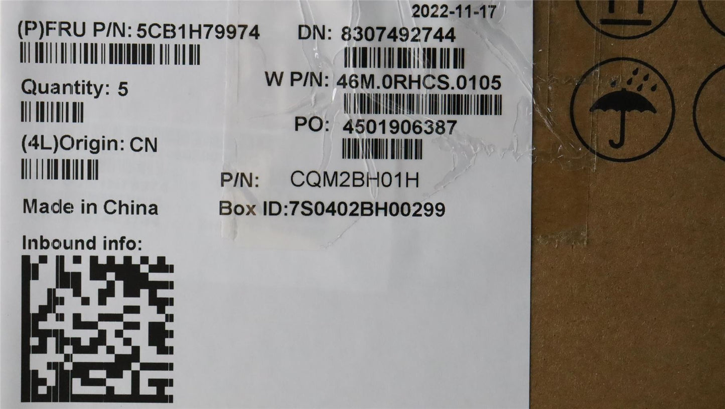 Lenovo Upper Case ASM_ITA W 82R7 CG 5CB1H79974