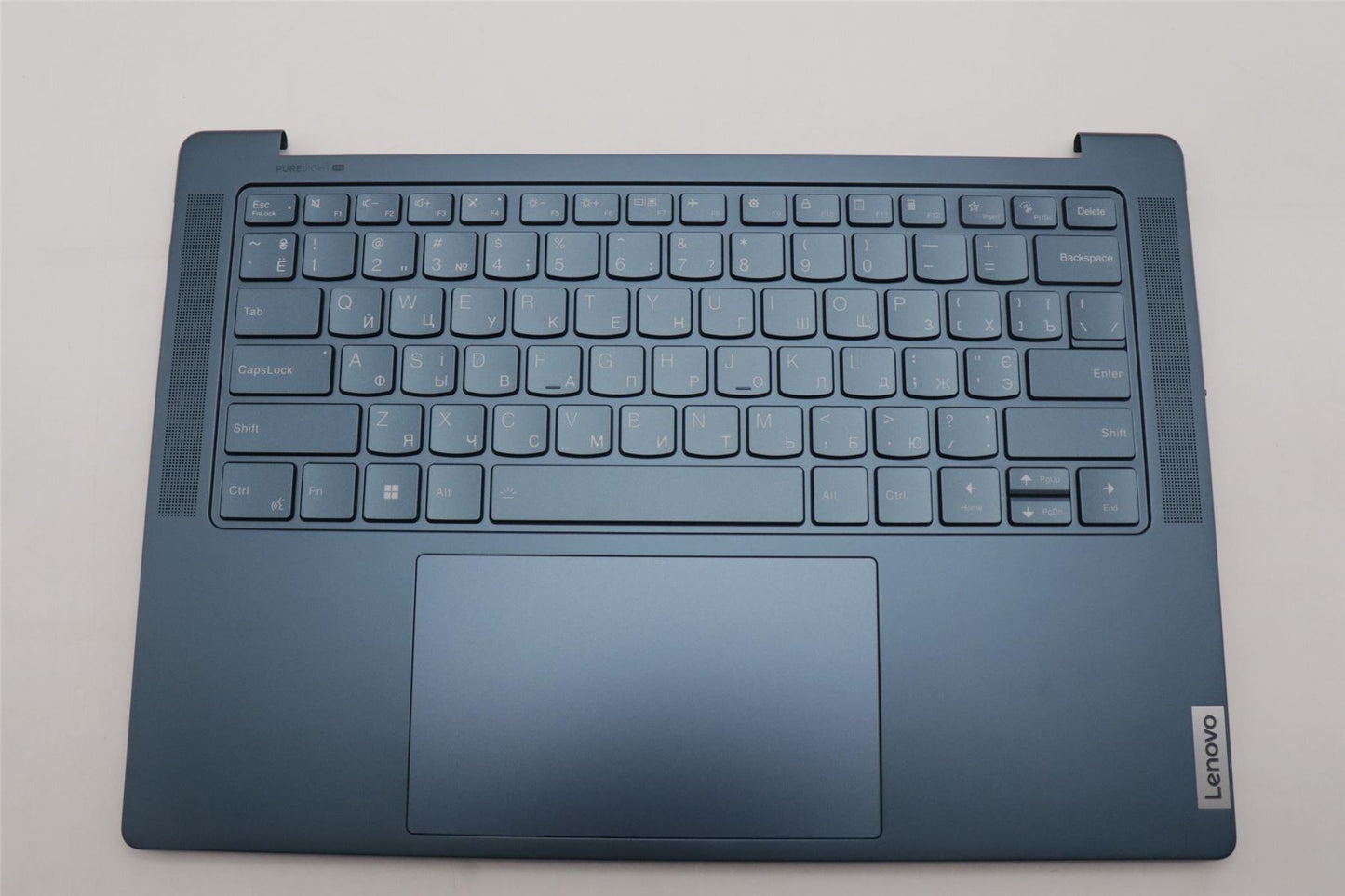Lenovo Yoga 7 14IRH8 Palmrest Cover Touchpad Keyboard Ukrainian 5CB1L40714