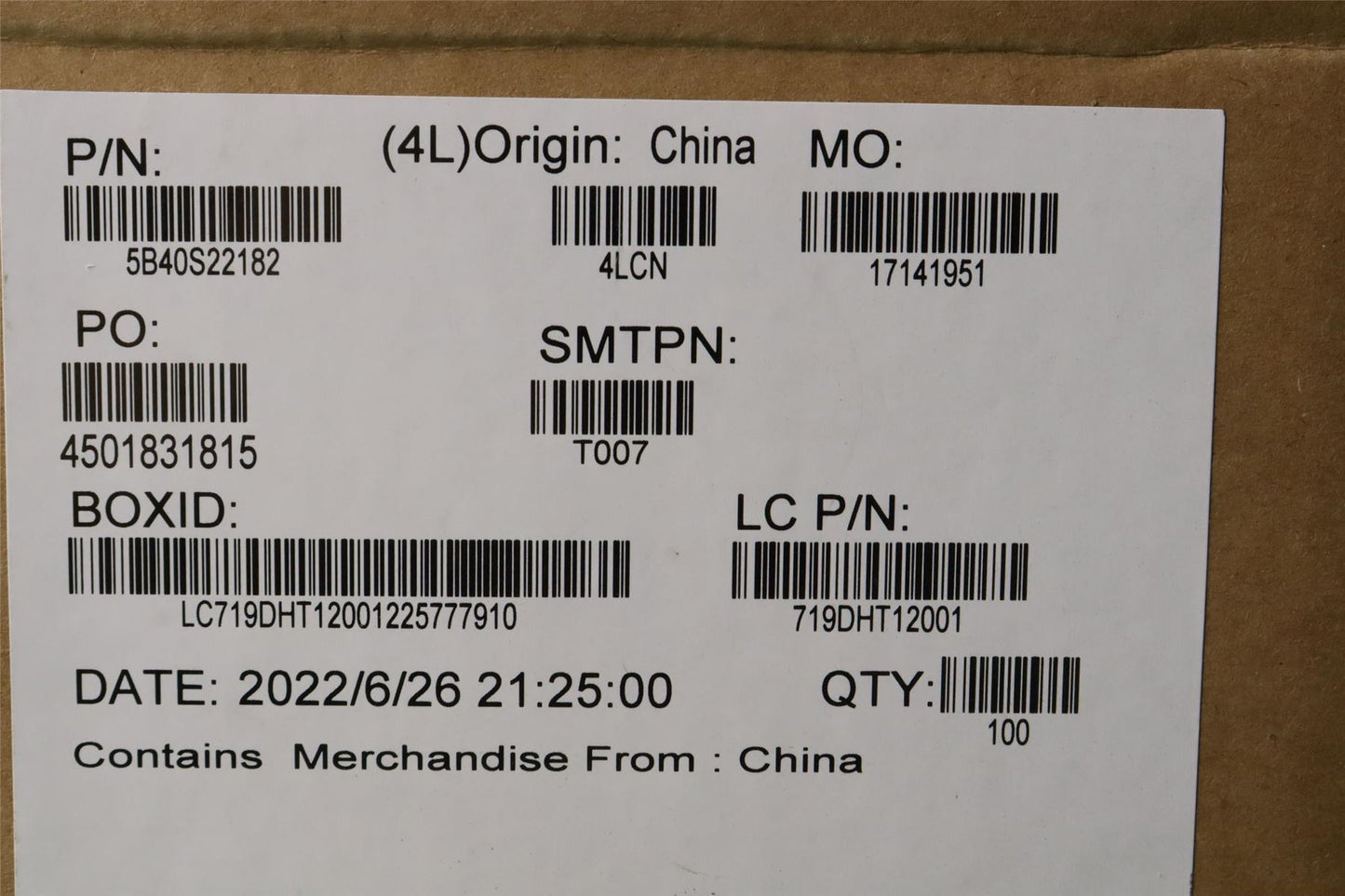 Lenovo Bracket L82TK TYPE_C 5B40S22182