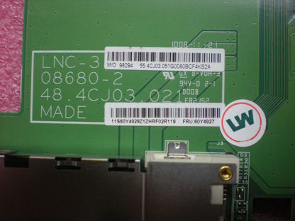 Lenovo Exp W34/W54 Board 60Y4927