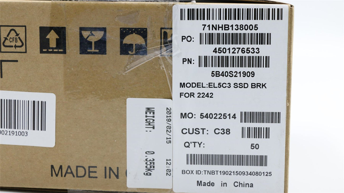 Lenovo BRACKET C 81N5 FOR SSD 2242 5B40S21909