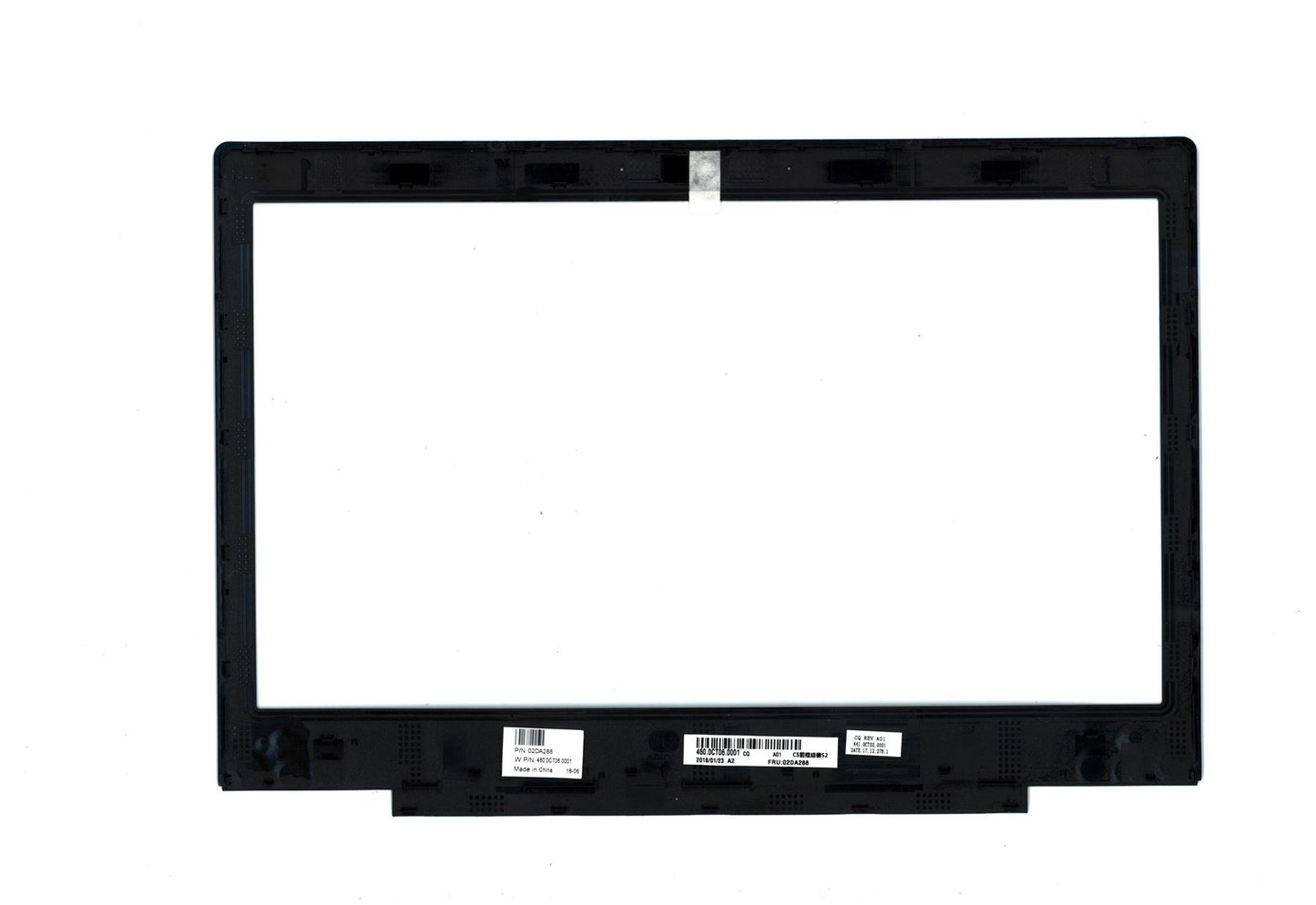 Lenovo ThinkPad L390 Bezel front trim frame Cover Black 02DA288