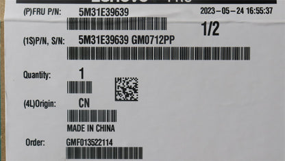 Lenovo 5M31E39639 RDIMM,32GB,DDR5,4800,Micron