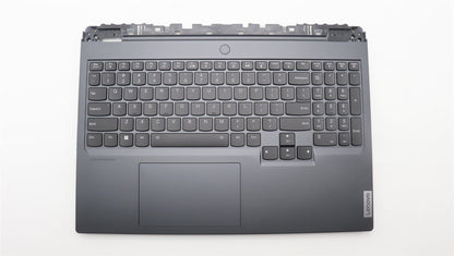 Lenovo Legion 7 16IRX8H Palmrest Cover Touchpad Keyboard US Grey 5CB1L09901